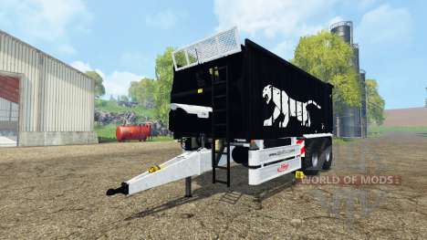 Fliegl ASW 268 black pantera edition v1.1 para Farming Simulator 2015