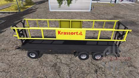 Krassort bale trailer v1.1 para Farming Simulator 2013