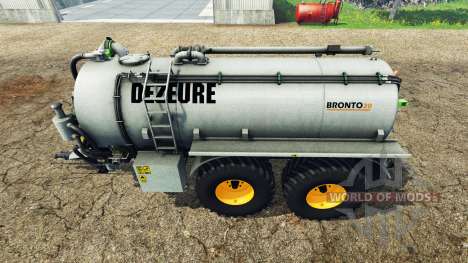 Dezeure Bronto 20 para Farming Simulator 2015