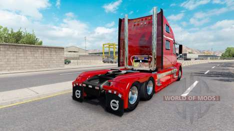 Pele Vermelha Fantasia v2.0 para a Volvo caminhõ para American Truck Simulator