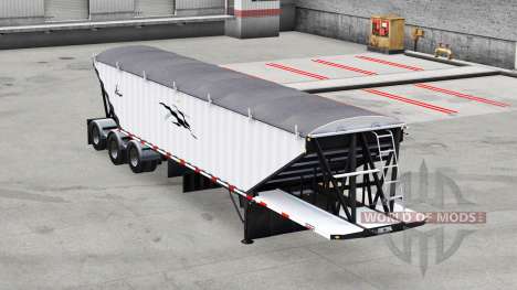 Lode King Prestige tri-axle para American Truck Simulator