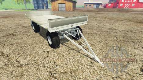 Fortschritt HW 80 bale trailer v1.1 para Farming Simulator 2015