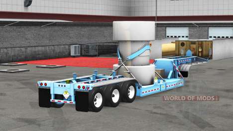 Baixa varrer com uma carga de resíduos nucleares para American Truck Simulator