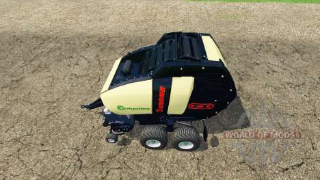 Krone Comprima V180 XC black para Farming Simulator 2015
