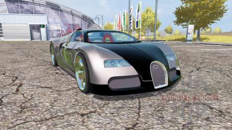 Bugatti Veyron para Farming Simulator 2013