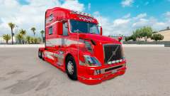 Pele Vermelha Fantasia sobre o caminhão Volvo 780 VNL para American Truck Simulator