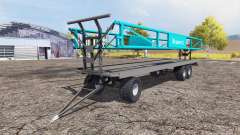 Krassort bale trailer para Farming Simulator 2013