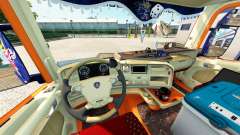 Interior para o Scania truck para Euro Truck Simulator 2