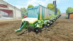 Krone ZX 550 GD rake para Farming Simulator 2015