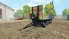 Bale trailer v1.1 para Farming Simulator 2015