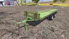 Tractor trailer platform para Farming Simulator 2013