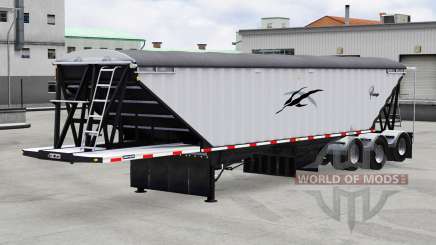 Lode King Prestige tri-axle para American Truck Simulator