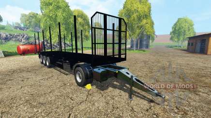 Fliegl universal semitrailer v1.5.4 para Farming Simulator 2015