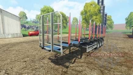 Timber semitrailer autoload Fliegl para Farming Simulator 2015