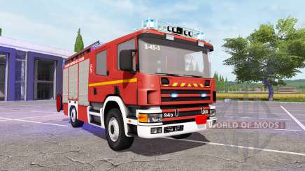 Scania 94D 260 Feuerwehr v1.1 para Farming Simulator 2017