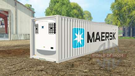 Container reefer 40ft Maersk para Farming Simulator 2015