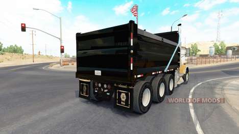 Kenworth T800 dump para American Truck Simulator