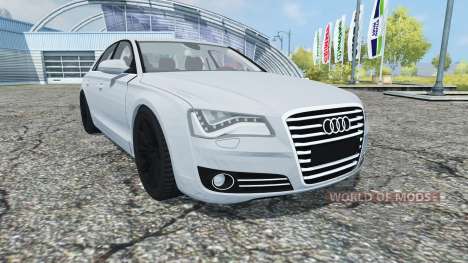 Audi A8 (D4) 2012 para Farming Simulator 2013