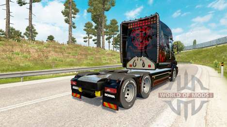 Predador pele para caminhão Scania T-series para Euro Truck Simulator 2