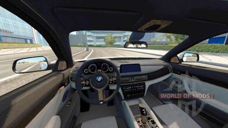 BMW X6 M50d (F16) v2.0 para Euro Truck Simulator 2