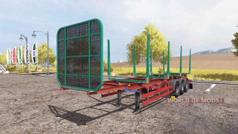 Kogel timber trailer para Farming Simulator 2013