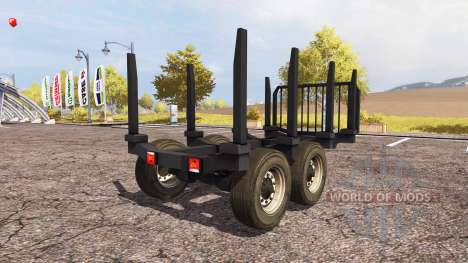 Forestry trailer para Farming Simulator 2013