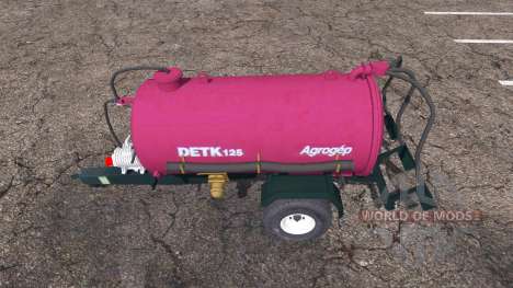 Agrogep DETK 125 para Farming Simulator 2013