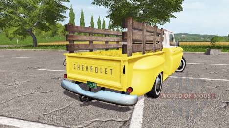 Chevrolet C10 Fleetside 1966 para Farming Simulator 2017