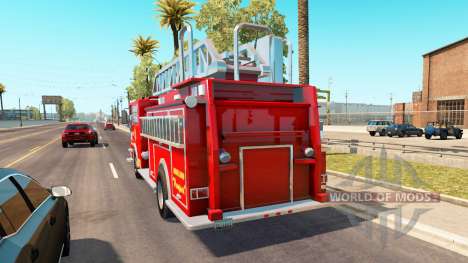 Emergency vehicles USA traffic para American Truck Simulator