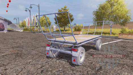 Autosan bale trailer para Farming Simulator 2013