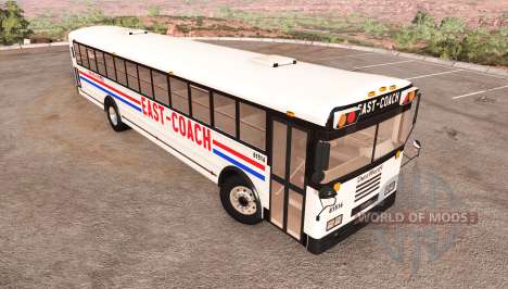 Dansworth D2500 (Type-D) east-coach v1.1 para BeamNG Drive