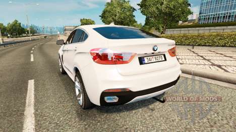 BMW X6 M50d (F16) v2.0 para Euro Truck Simulator 2