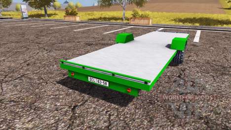 STS trailer platform para Farming Simulator 2013