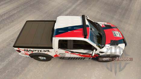 Ford F-150 SVT Raptor v2.2 para American Truck Simulator