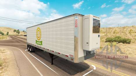 Utility 2000R trailer para American Truck Simulator