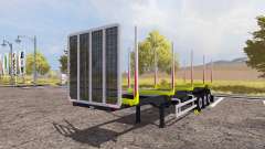 Riedler-Anhanger timber semitrailer para Farming Simulator 2013