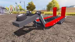 Low bed semitrailer para Farming Simulator 2013