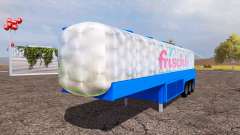 Milk tank semitrailer v1.01 para Farming Simulator 2013