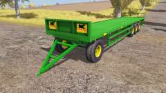 NC Engineering bale trailer para Farming Simulator 2013