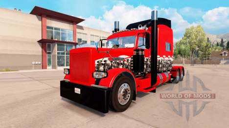 Os Ímpios Crânio pele para o caminhão Peterbilt  para American Truck Simulator
