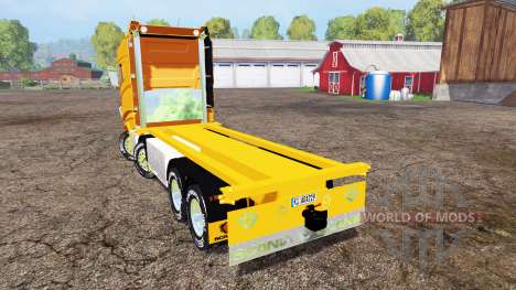Scania R1000 container truck v1.1 para Farming Simulator 2015