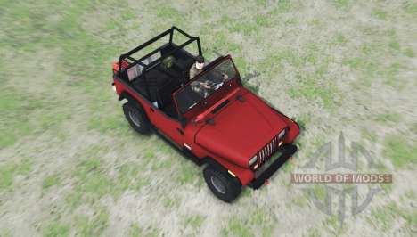 Jeep Wrangler (YJ) 1996 para Spin Tires