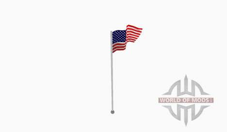 Flag pole USA para Farming Simulator 2015