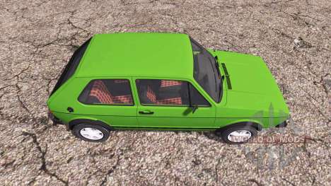 Volkswagen Golf GTI (Typ 19) 1976 para Farming Simulator 2013