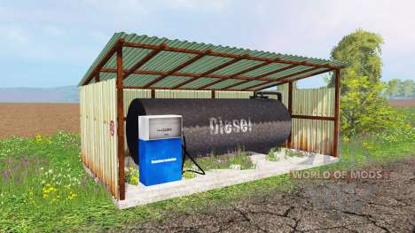 Gas station para Farming Simulator 2015