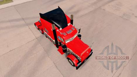 Os Ímpios Crânio pele para o caminhão Peterbilt  para American Truck Simulator
