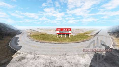 Test area v1.0.2 para BeamNG Drive
