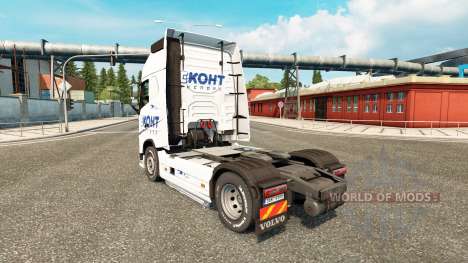 Pele Ekont Express Volvo caminhões para Euro Truck Simulator 2