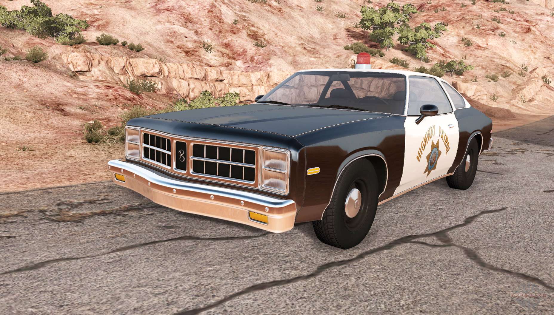 Bruckell Moonhawk California Highway Patrol Para Beamng Drive