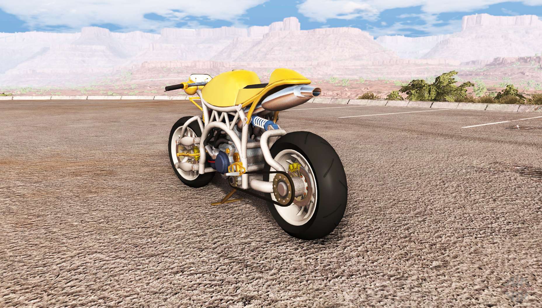 Download grande motocicletas para BeamNG Drive é um conveniente e